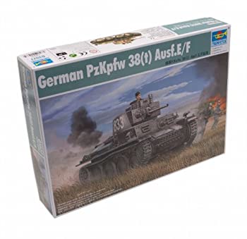 【中古】(未使用品)トランペッター 1/35 大戦時戦闘車両シリーズ ドイツ軍 プラガ38 t 軽戦車 E/F型 プラモデル｜GoodLifeStore