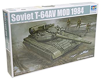 【中古】（非常に良い）トランペッター 1/35 ソビエト軍 T-64 主力戦車 Mod.1984 プラモデル