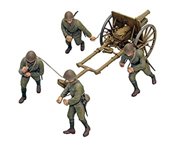 【中古】（非常に良い）ファインモールド 1/35 日本陸軍 四一式山砲 連隊砲 プラモデル FM39