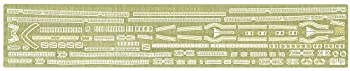 【中古】（非常に良い）ハセガワ 1/700 戦艦 三笠 ディテールアップエッチングパーツ