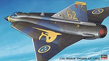 【中古】（非常に良い）ハセガワ 1/72 スウェーデン空軍 J-35J ドラケン プラモデル BP3