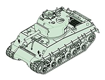 【中古】（非常に良い）トランペッター 1/72 M4A3E8 シャーマン 105mm プラモデル 07168