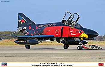 【中古】（非常に良い）ハセガワ 1/48 航空自衛隊 F-4EJ改 スーパーファントム 302SQ F-4 ファイナルイヤー 2019 ブラックファントム プラモデル 07476