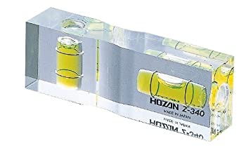 【中古】(未使用品)ホーザン(HOZAN) 水準器 レベルゲージ 水平器 感度0.03° Z-340