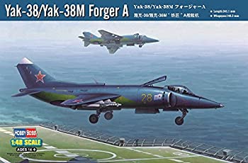 【中古】（非常に良い）ホビーボス 1/48 エアークラフトシリーズ Yak-38/Yak-38M フォージャーA プラモデル