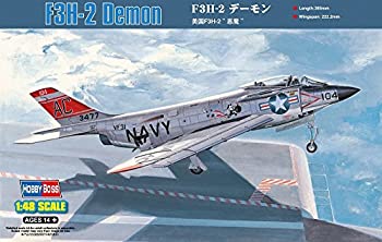 【中古】ホビーボス 1/48 エアークラフトシリーズ F3H-2 デーモン プラモデル｜GoodLifeStore 12,832円