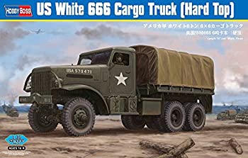 【中古】（非常に良い）ホビーボス 1/35 ファイティングヴィークル シリーズ アメリカ軍ホワイト6トンX6X6カーゴトラック 83801 プラモデル