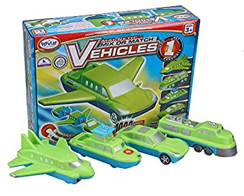【中古】（非常に良い）ポピュラープレイシング のりもの工場シリーズ ミックスアンドマッチ PPT60301