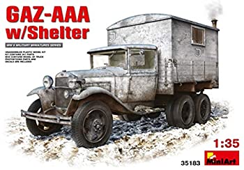 【中古】（非常に良い）ミニアート 1/35 GAZ-AAAシェルター付 プラモデル
