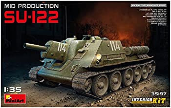 【中古】（非常に良い）ミニアート 1/35 ソ連軍 SU-122中期生産型 フルインテリア/内部再現 プラモデル MA35197｜GoodLifeStore