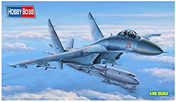 【中古】（非常に良い）ホビーボス 1/48 エアクラフトシリーズ ロシア軍 Su-27 フランカー 初期型 プラモデル 81712