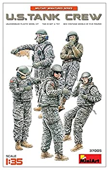 【中古】（非常に良い）ミニアート 1/35 アメリカ戦車兵 5体入 プラモデル MA37005
