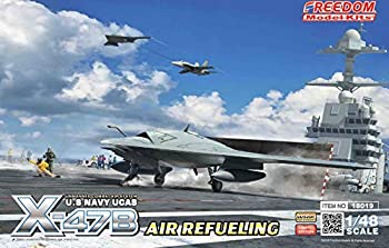 【中古】フリーダムモデルキット 1/48 アメリカ海軍 X-47B ステルス無人戦闘機 空中給油機型セット プラモデル FRE18019 メーカー初回限定生産
