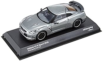 【中古】京商オリジナル 1/43 ニッサン GT-R スペックV ニュルブルックリンク テストカー 完成品