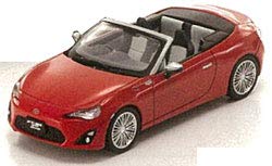 【中古】（非常に良い）京商オリジナル 1/43 トヨタ FT86 オープンコンセプト レッドメタリック