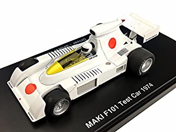 【中古】（非常に良い）広島企画 MAKI F101 テストカー 速水 翔 (新井 鐘哲)(フィギュアあり) 1/43 スケール KBX002