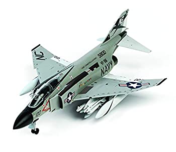 【中古】（非常に良い）童友社 1/72 凄!プラモデル アメリカ海軍 F-4JファントムII ショータイム100 色分け済みプラモデル 72-F4J-4500