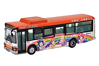 【中古】（非常に良い）全国バスコレクション 1/80シリーズ JH032 全国バス80 東海バス オレンジシャトル ラブライブ!サンシャイン!! ラッピングバス2号車 ジオラマ用品