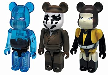 【中古】（非常に良い）BE@RBRICK WATCHMEN 3pack set B(ABS&PVC塗装済みアクションフィギュア)