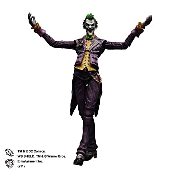 【中古】BATMAN(TM) ARKHAM ASYLUM PLAY ARTS改 ジョーカー(PVC塗装済みアクションフィギュア)