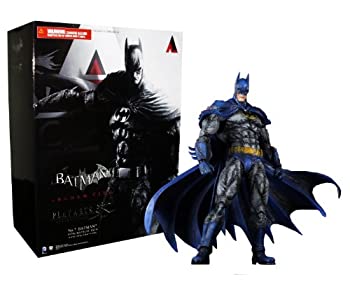 【中古】（非常に良い）BATMAN ARKHAM CITY PLAY ARTS改 バットマン (TM) 1970sバットスーツスキン(PVC塗装済みアクションフィギュア)