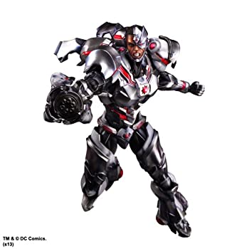 【中古】（非常に良い）DC Comics VARIANT PLAY ARTS改 サイボーグ(PVC塗装済みアクションフィギュア)