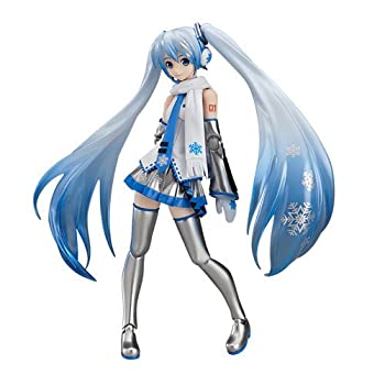 【中古】figma キャラクター・ボーカル・シリーズ01 初音ミク 雪ミク ノンスケール ABS&PVC製 塗装済み可動フィギュア