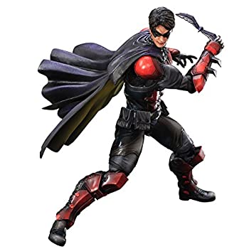 中古 Batman Arkham Origins Play Arts更改 ロビン Pvc色付済みアクション図形 Emescla Com Br