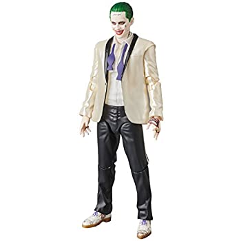 【中古】（非常に良い）MAFEX マフェックス THE JOKER(SUITS Ver.)『SUICIDE SQUAD』ノンスケール ABS&ATBC-PVC塗装済み アクションフィギュア