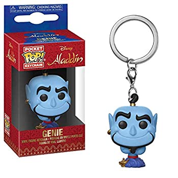 【中古】（人並み外れたに好いたらしい）Funko 男女兼 35932受けが良い！キーホルダー：AladdinGenie標準尺度 標準尺度 マルチ色合い