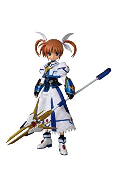 【中古】（非常に良い）RAH リアルアクションヒーローズ 魔法少女リリカルなのは The MOVIE 2nd A's 高町なのは エクセリオンモード 1/6スケール ABS&ATBC-PVC製 塗装済