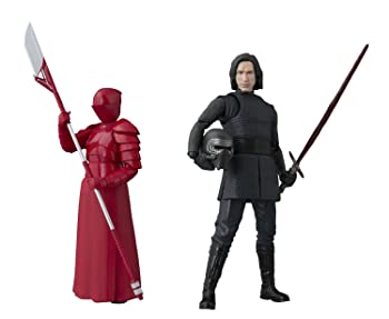 【中古】（非常に良い）S.H.フィギュアーツ スター・ウォーズ　カイロ・レン、エリート・プレトリアン・ガード（ヘビーブレード）（2点同時購入特典 BBユニット付き）｜GoodLifeStore