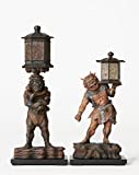 【中古】（人並み外れたに好いたらしい）イスム TanaCOCORO[掌] 天燈鬼＆竜燈鬼 仏像 図形 イSム isumu tc3507-tctc3508【書き割り】