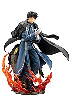 【中古】（非常に良い）コトブキヤ ARTFX J 鋼の錬金術師 FULLMETAL ALCHEMIST ロイ・マスタング 1/8スケール PVC製 塗装済み完成品フィギュア