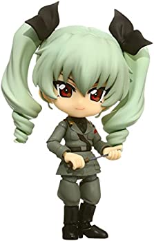 【中古】コトブキヤ キューポッシュ ガールズ\u0026食パンツァー 芝居小屋版 アンチョビ ノン規模 PVC製 ペンキ塗り済みモビール図形