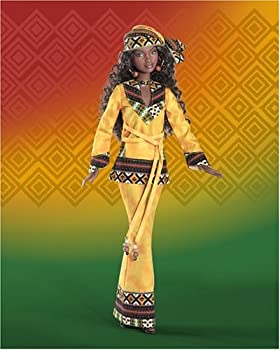 【中古】(未使用品)バービー ドール・オブ・ザ・ワールド クワンザ J0945 (ピンクラベル)