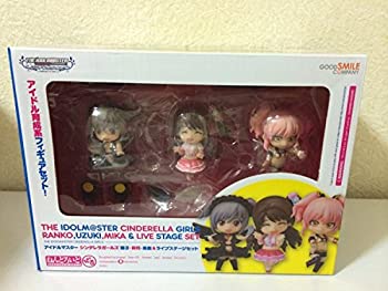 【中古】ねんどろいどぷち アイドルマスター シンデレラガールズ 蘭子・卯月・美嘉＆ライブステージセット画像