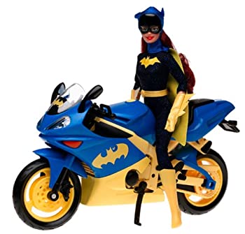 【中古】（非常に良い）マテル バービー 「バットマン」 バットガール with バットサイクル