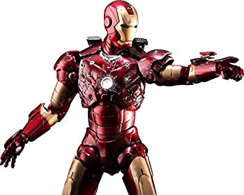 【中古】（非常に良い）ムービー・マスターピース アイアンマン 1/6スケールフィギュア アイアンマン マーク3 バトルダメージ版