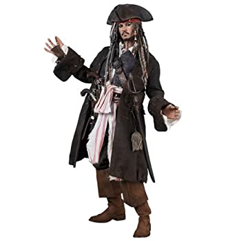 【中古】（非常に良い）ムービー・マスターピース DX パイレーツ・オブ・カリビアン/生命の泉 1/6スケールフィギュア ジャック・スパロウ｜GoodLifeStore
