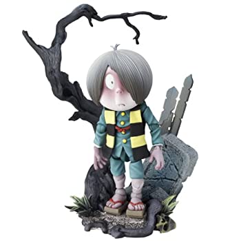 【中古】（人並み外れたに好いたらしい）リボルテックタケヤ006 ゲゲゲの鬼太郎 鬼太郎 ノン規摸 ABS\u0026PVC製 塗り付ける済み 動き図形