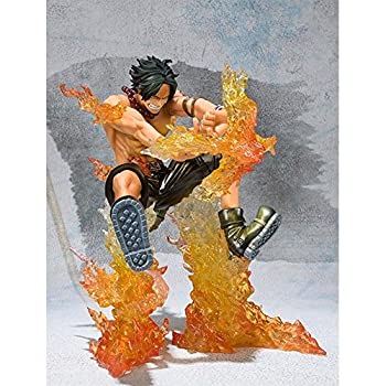 【中古】（非常に良い）フィギュアーツZERO ポートガス・D・エース -Battle Ver. 十字火- Special Color Edition（魂ネイション2014限定）