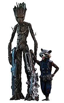 【中古】ムービー・マスターピース 『アベンジャーズ/インフィニティ・ウォー』1/6スケールフィギュア グルート&ロケット