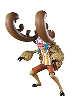 【中古】（非常に良い）フィギュアーツZERO ONE PIECE わたあめ大好きチョッパー ホーンポイントVer. 約140mm ABS&PVC製 塗装済み完成品フィギュア