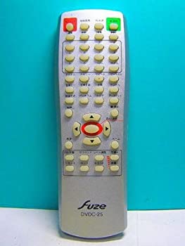 【中古】（人並み外れたに似つかわしい）Fuze ヴィデオディスク遠隔操作 DVDC-25