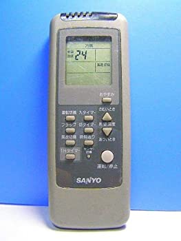 【中古】（非常に良い）サンヨー エアコンリモコン RCS-KAR4A(K)