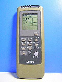 【中古】（非常に良い）サンヨー エアコンリモコン RCS-AR4A(K)
