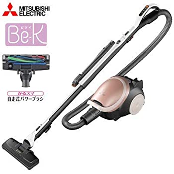 【中古】（非常に良い）三菱 紙パック式クリーナーコード式 自走パワーブラシタイプセピアゴール【掃除機】MITSUBISHI Be-K TC-GM1J-N