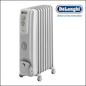 【中古】（非常に良い）DeLonghi(デロンギ） オイルラジエターヒーター R790812TFS