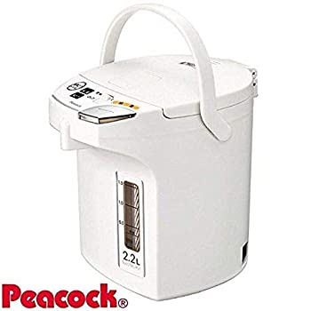【中古】Peacock ピーコック魔法瓶 電動給湯ポット(2.2L) WMJ-22 ホワイト(W)|GoodLifeStore